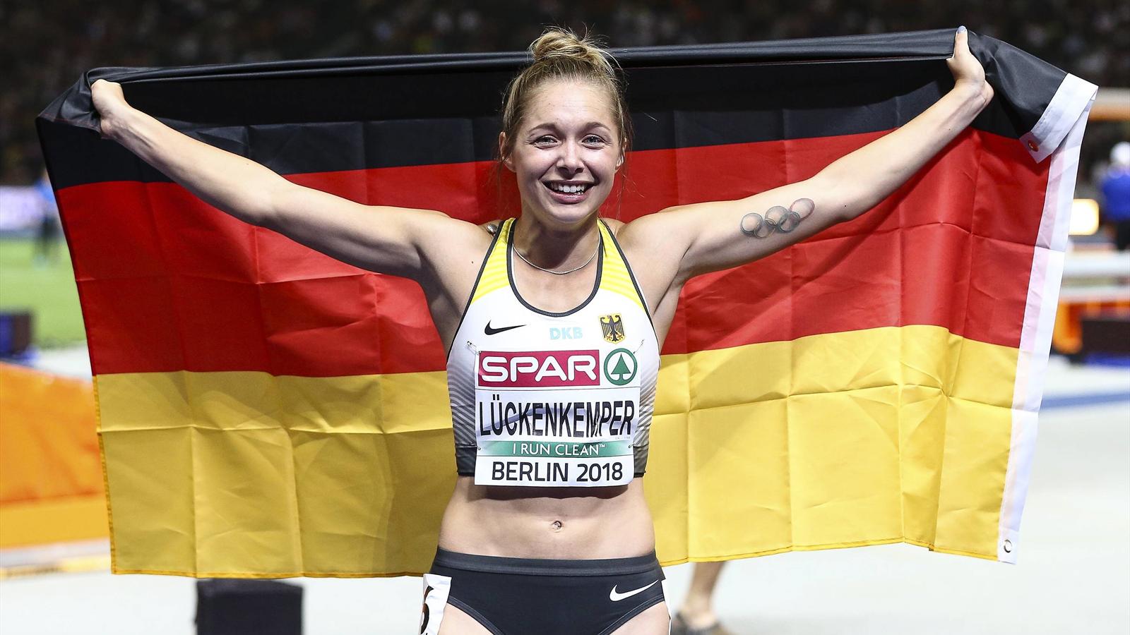 Leichtathletik-EM in Berlin: Gina Lückenkemper gewinnt 100-m-Silber ...