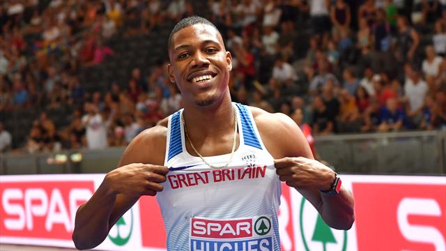 Snelste man van Europa heet Zharnel Hughes