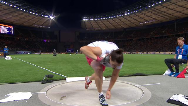 Was für ein Drama: Schwanitz verliert Gold an Polin im letzten Versuch Was für ein Drama: Schwanitz verliert Gold an Polin im letzten Versuch