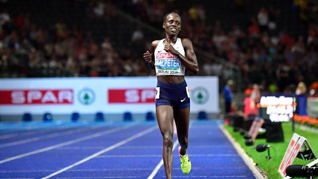 Europeos Berlín: El inexplicable error de Salpeter que le costó la medalla en el 5.000 Europeos Berlín: El inexplicable error de Salpeter que le costó la medalla en el 5.000
