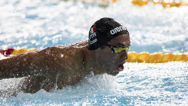 Immenso Piero Codia! Medaglia d'oro nei 100 farfalla con strepitoso 50.64
