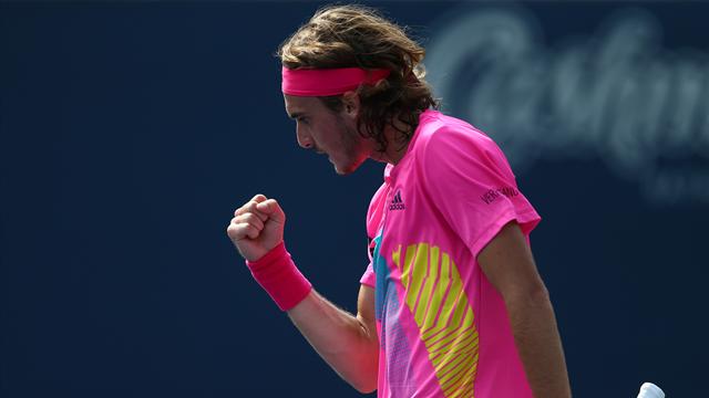 En mode coupeur de têtes, Tsitsipas fait chuter Djokovic