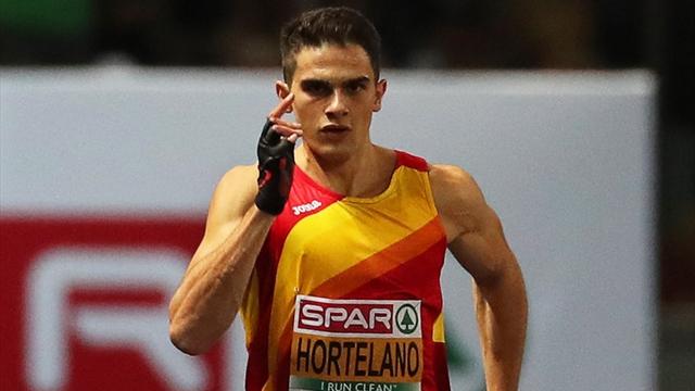 Bruno Hortelano, baja en los próximos Mundiales de atletismo de Doha