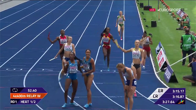 Primo posto e finale: la 4x400 donne non sbaglia Primo posto e finale: la 4x400 donne non sbaglia