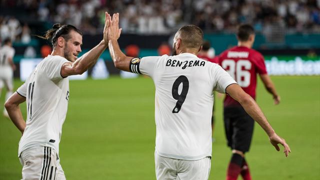 Le Real Madrid s'offre le Milan et le Trophée Bernabeu, Benzema buteur