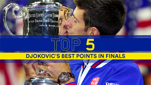 Top 5: i colpi più belli di Djokovic nelle sue finali agli US Open Top 5: i colpi più belli di Djokovic nelle sue finali agli US Open