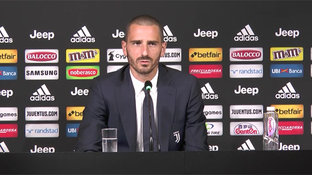 Leonardo Bonucci si presenta alla Juventus: il meglio della conferenza stampa in 205 secondi Leonardo Bonucci si presenta alla Juventus: il meglio della conferenza stampa in 205 secondi