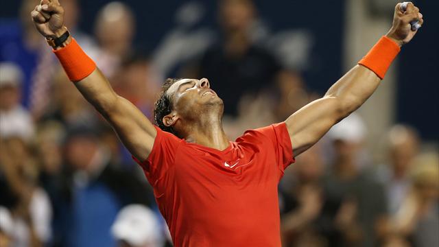 Nadal beim Masters in Toronto im Halbfinale