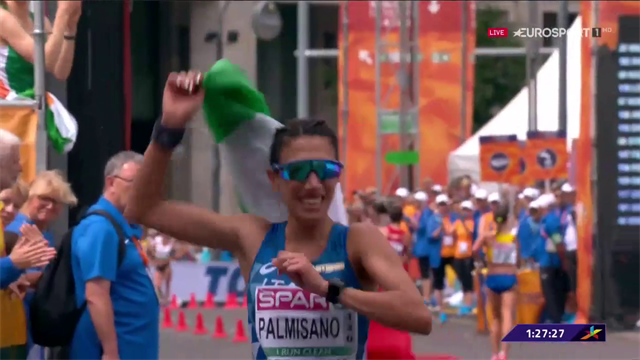 Altro bronzo per l'Italia dell'atletica: Antonella Palmisano terza nella 20km di marcia Altro bronzo per l'Italia dell'atletica: Antonella Palmisano terza nella 20km di marcia