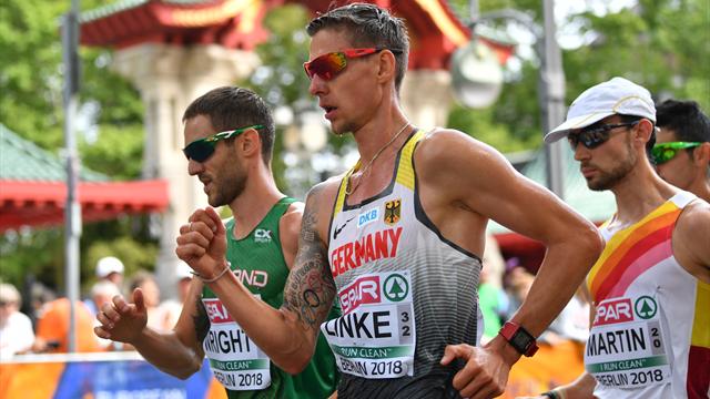 Geher Linke verpasst EM-Medaille klar - Verzögerung nach Gas-Panne