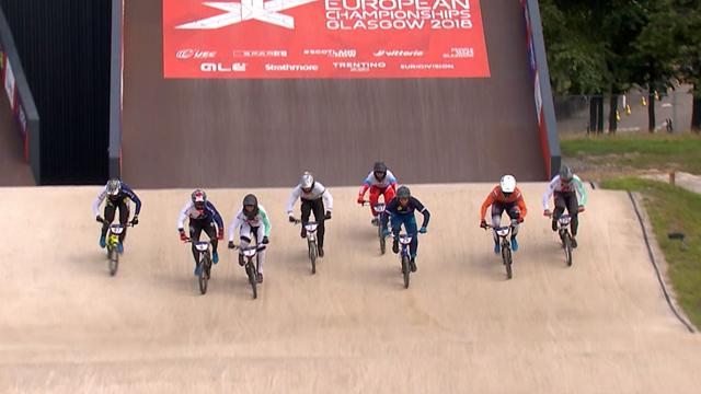 Doppietta britannica nella finale maschile: trionfa Evans davanti a Whyte, solo 3° André (Francia) Doppietta britannica nella finale maschile: trionfa Evans davanti a Whyte, solo 3° André (Francia)