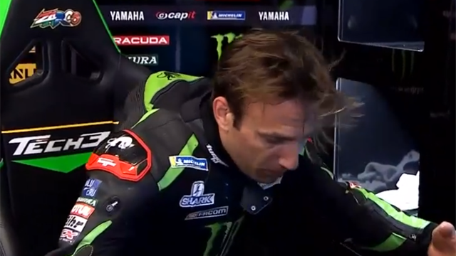 Pourtant de retour en deuxième ligne, Zarco a pesté Pourtant de retour en deuxième ligne, Zarco a pesté