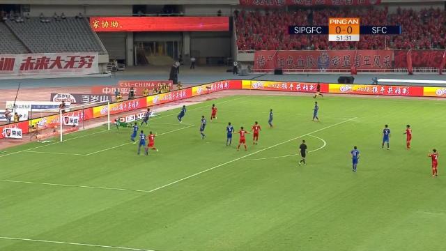 Chine - La sublime volée de Lu Wei qui offre le derby au Shanghai SIPG Chine - La sublime volée de Lu Wei qui offre le derby au Shanghai SIPG
