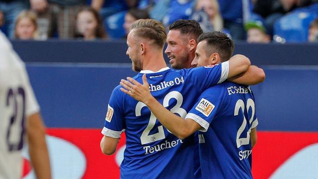 Schalke und Wolfsburg überzeugen, Bremen und Gladbach schwach