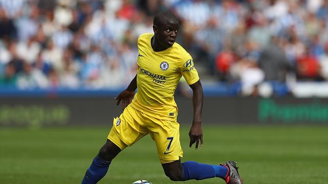 Plus haut sur le terrain, Kanté est tout aussi rayonnant