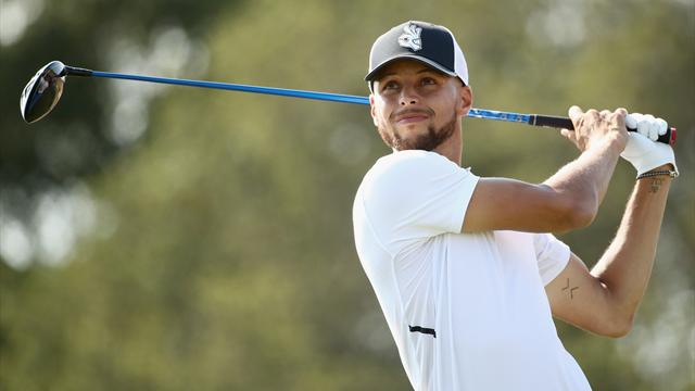 Stephen Curry ci prova col golf ma non è il suo sport: ultimo nel secondo giro, non supera il taglio