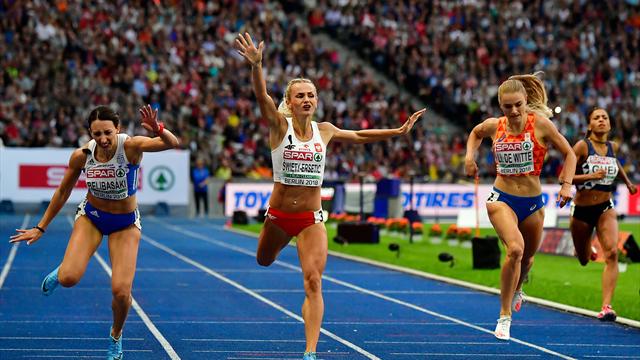 Polin Swiety-Ersetic holt EM-Gold über 400 m