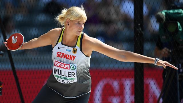 Müller und Craft holen doppeltes Diskus-Edelmetall