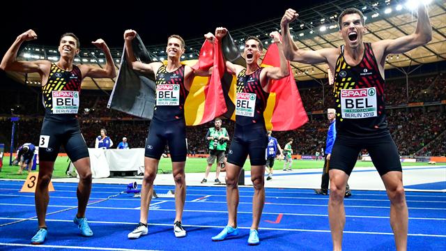 Deutsche 4x400-m-Staffel verpassen Medaillen klar