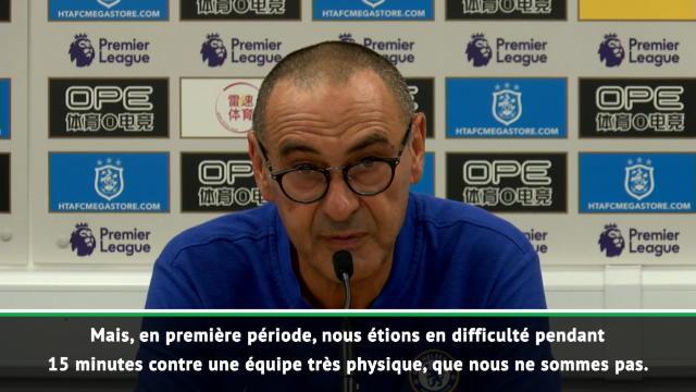 Chelsea - Sarri : "En difficulté contre une équipe très physique" Chelsea - Sarri : "En difficulté contre une équipe très physique"
