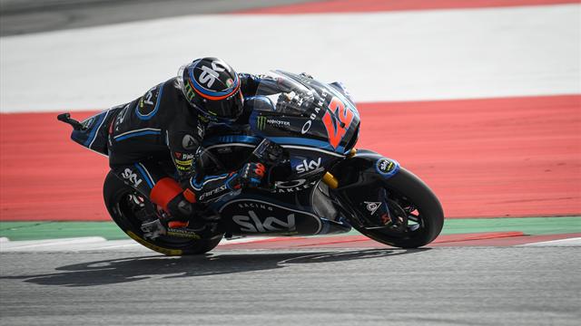 Moto2 : Bagnaia remporte le combat de coqs