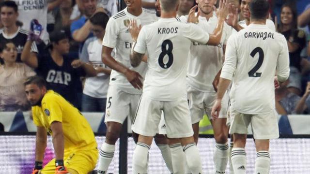 El Real Madrid, seis finales y cuatro títulos de Supercopa