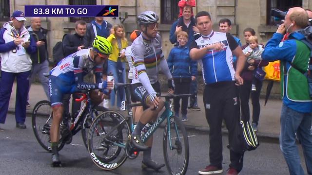 "Muss mich noch erholen": Sagan gibt wegen Rückenschmerzen auf "Muss mich noch erholen": Sagan gibt wegen Rückenschmerzen auf