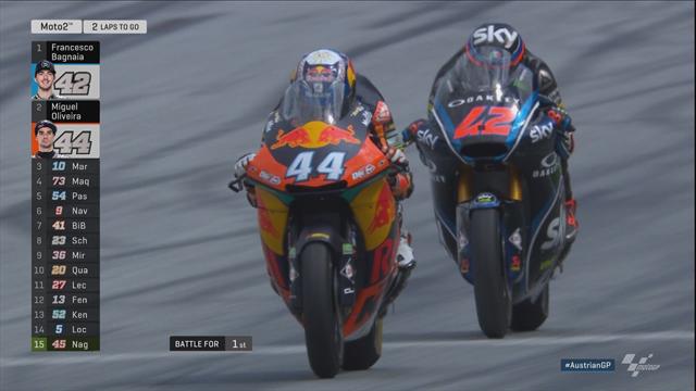 Bagnia kontert Oliveira aus: Die Highlights der Moto2 Bagnia kontert Oliveira aus: Die Highlights der Moto2