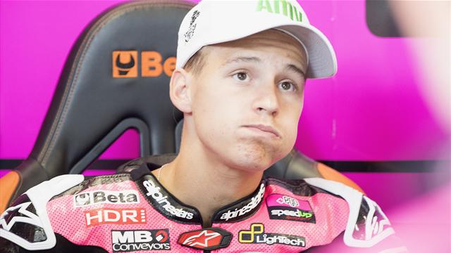 Quartararo : "On s'est touché, Bagnaia a pu repartir vite, pas moi" Quartararo : "On s'est touché, Bagnaia a pu repartir vite, pas moi"