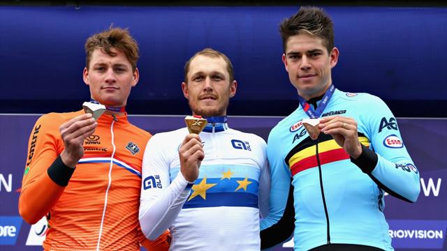 Matteo Trentin Re d'Europa! Medaglia d'oro per l'Italia, battuti van der Poel e van Aert