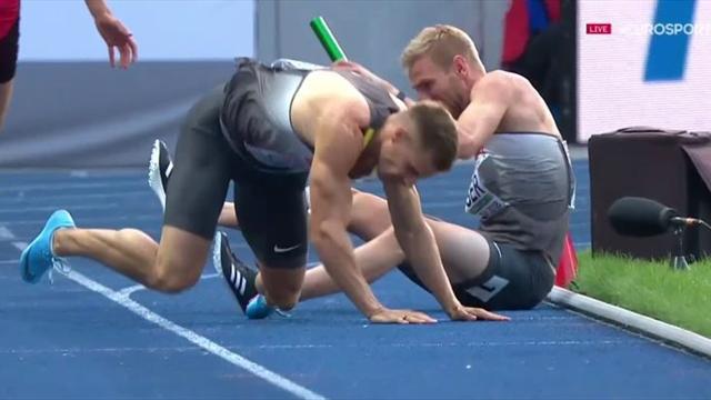 Dramatisches deutsches Staffel-Aus! Jakubczyk und Reus stürzen Dramatisches deutsches Staffel-Aus! Jakubczyk und Reus stürzen