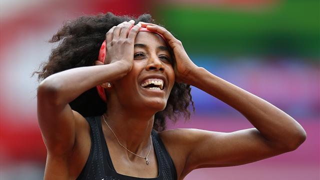 Hassan bat le record du monde du mile