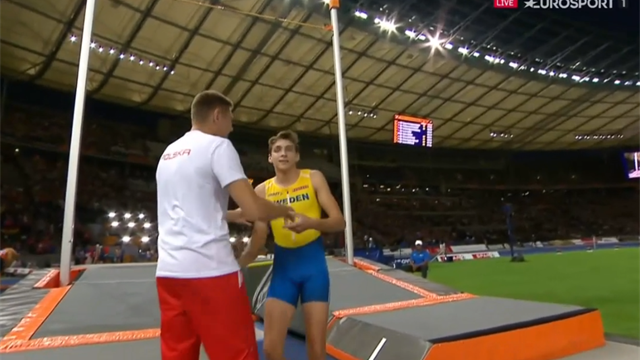 Här skriver Duplantis historia! Här skriver Duplantis historia!