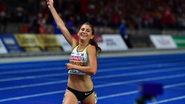 Krause gewinnt Gold über 3000 m Hindernis