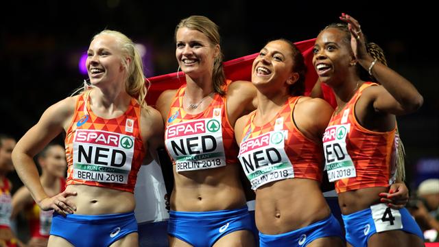 Shining silver! Nederlandse estafettevrouwen sprinten ijzersterk naar EK-zilver