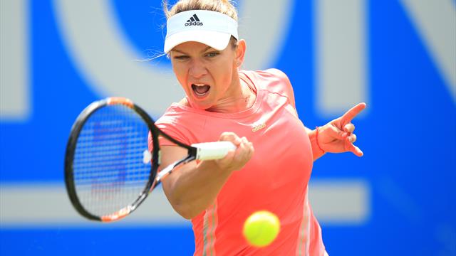 Halep holds off Stephens challenge to claim Rogers Cup crown
