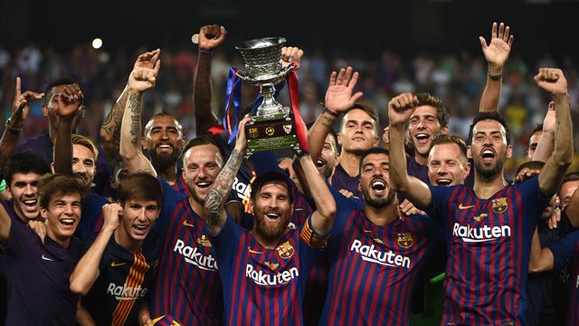 Sassata di Dembélé e il Barcellona conquista la Supercoppa: 2-1 al Siviglia, record per Messi