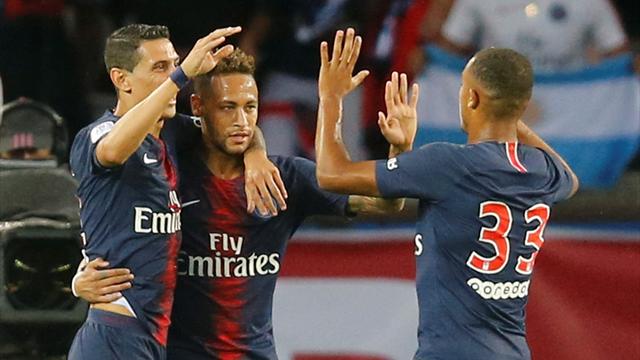 Neymar strikes as Tuchel's youthful PSG seal win over Caen