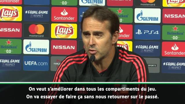 Lopetegui : "Ce qu'a fait Zidane appartient maintenant au passé" Lopetegui : "Ce qu'a fait Zidane appartient maintenant au passé"