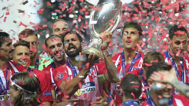 Atletico hit Real for four to win Super Cup