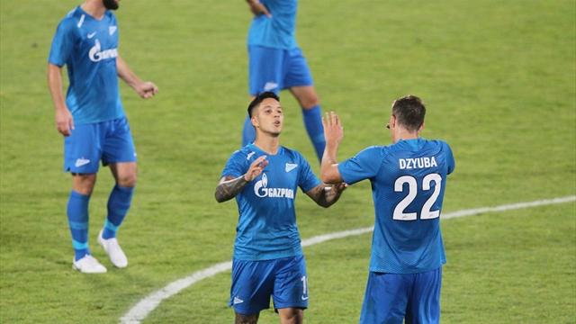 Zenit, 8 golle turladı