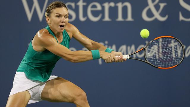 Bertens comes back from the brink to deny Halep Cincinnati title Bertens comes back from the brink to deny Halep Cincinnati title