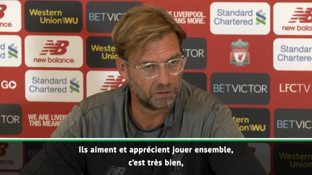 Liverpool - Klopp : "Salah, Mané et Firmino ne sont pas en compétition" Liverpool - Klopp : "Salah, Mané et Firmino ne sont pas en compétition"