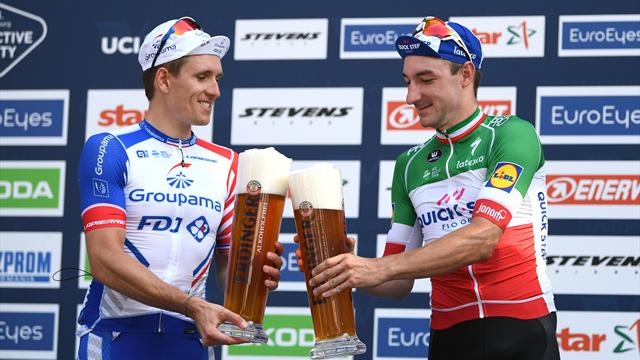Comme l'an dernier, Démare a buté sur Viviani