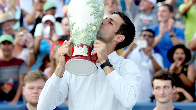 Djokovic poursuit sa remontée, Anderson revient dans le top 5