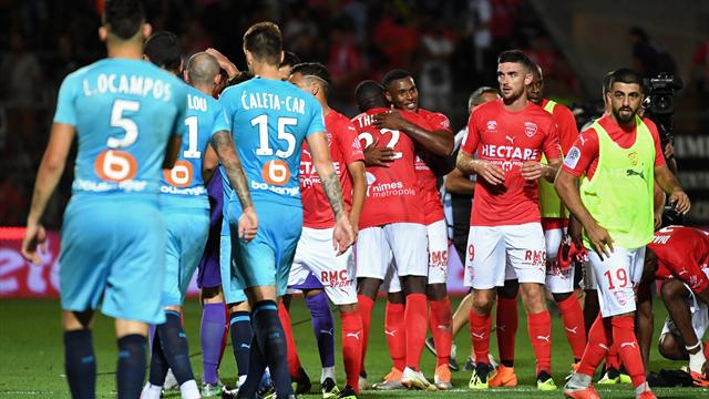 Nîmes s’offre encore l’OM en trollant Germain et les supporters marseillais