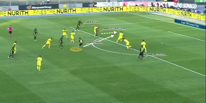 Dybala lo serve in area da prima punta
