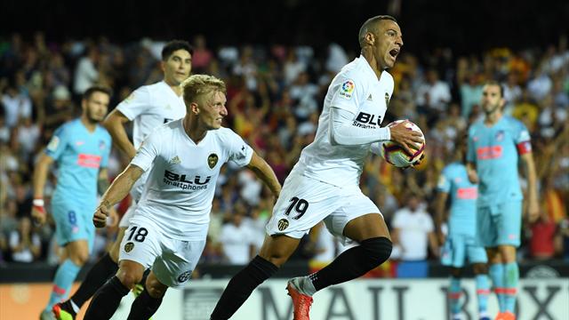 Atletico Madrid stoppato dal Valencia alla prima: 1-1, Rodrigo risponde a Correa