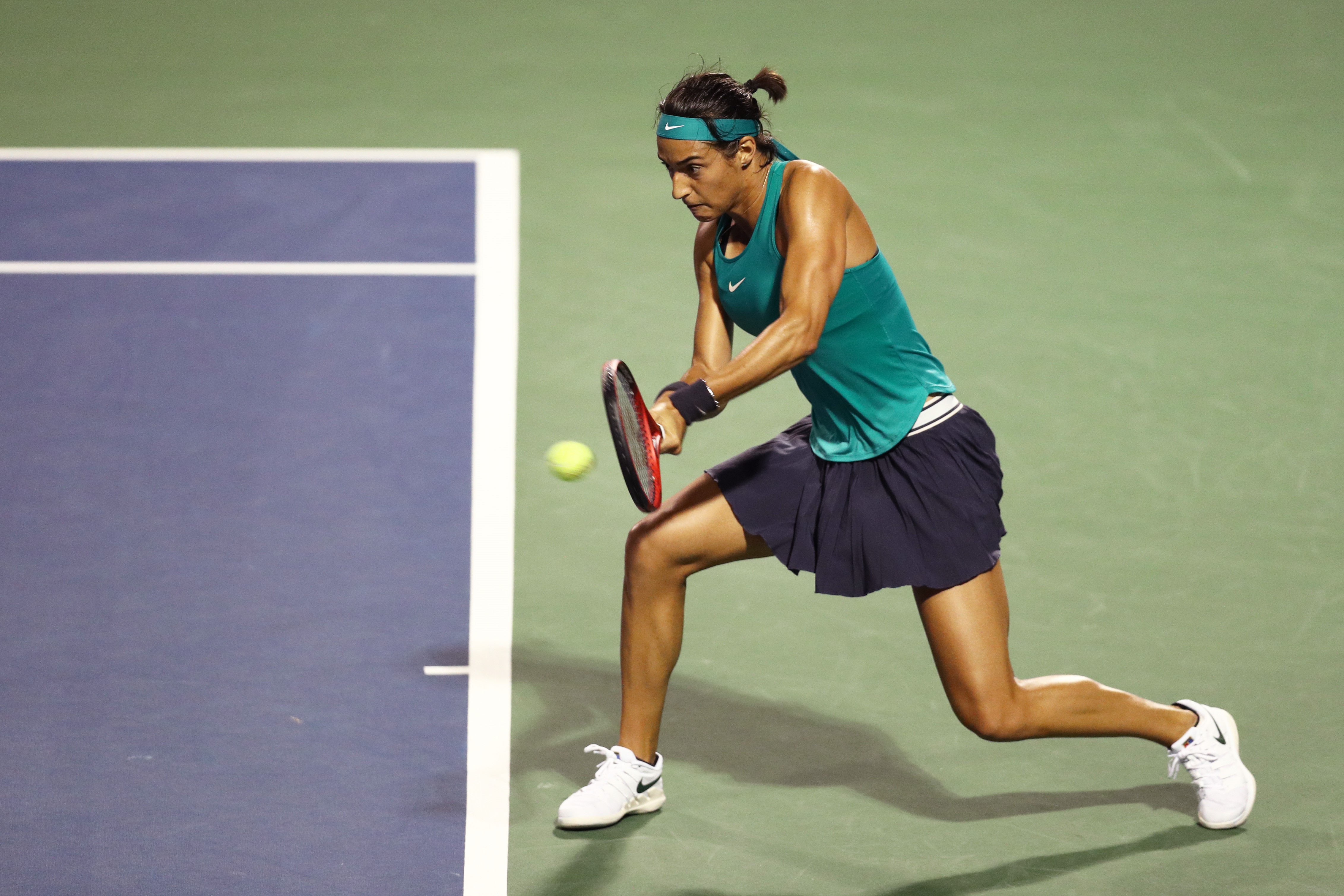 Caroline Garcia à New Haven face à Sasnovich