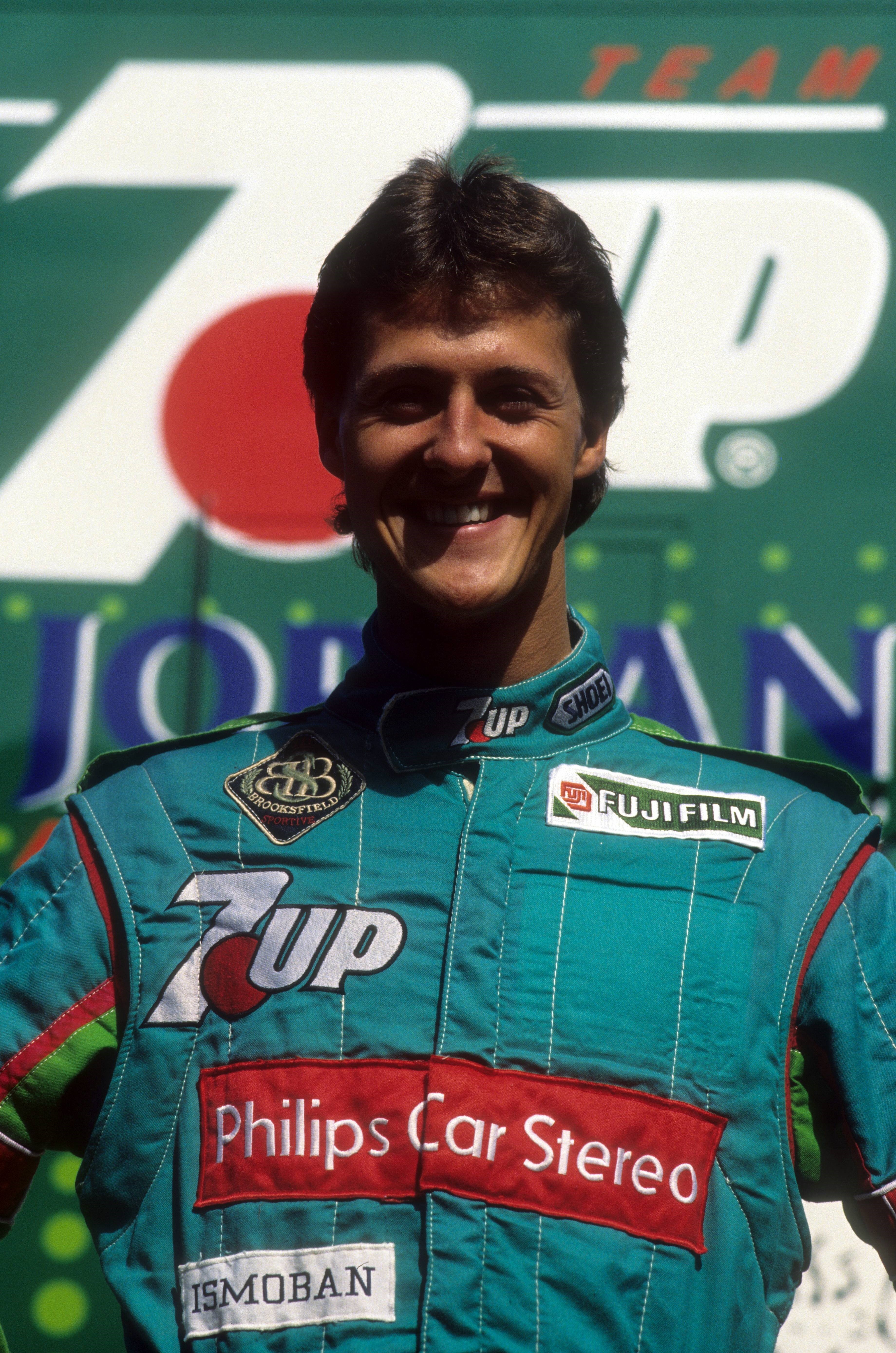 Michael Schumacher su Jordan nel GP del Belgio 1991: il tedesco si conferma subito come un pilota predestinato